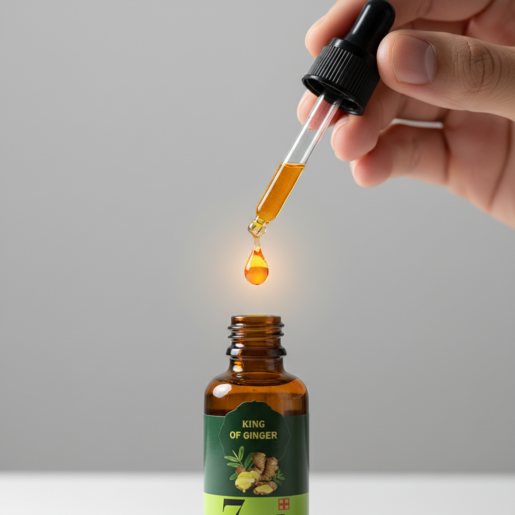 Aceite de Jengibre para el Pelo p/ Hombres