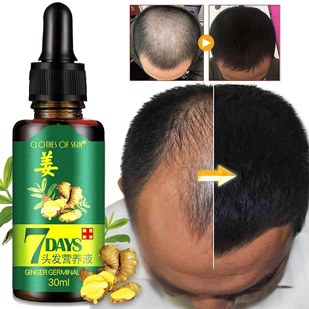Aceite de Jengibre para el Pelo p/ Hombres