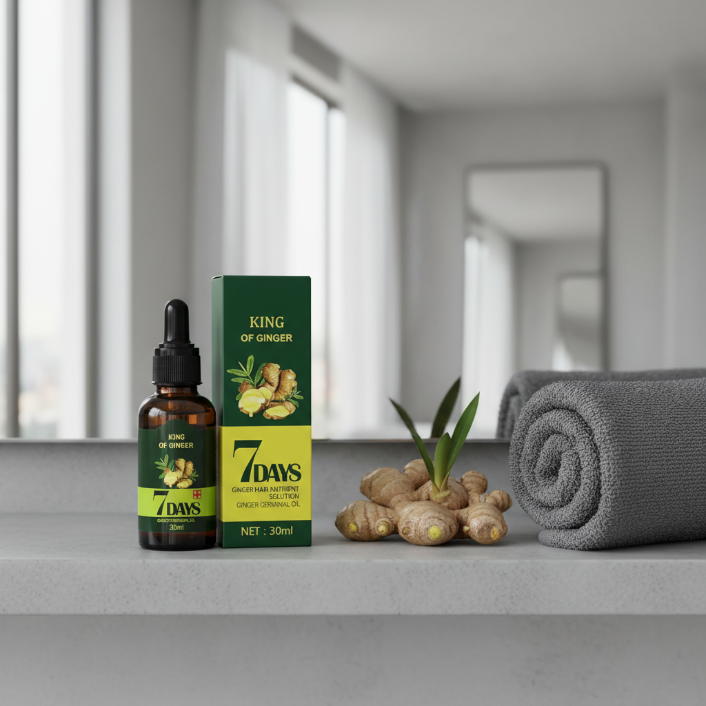 Aceite de Jengibre para el Pelo p/ Hombres